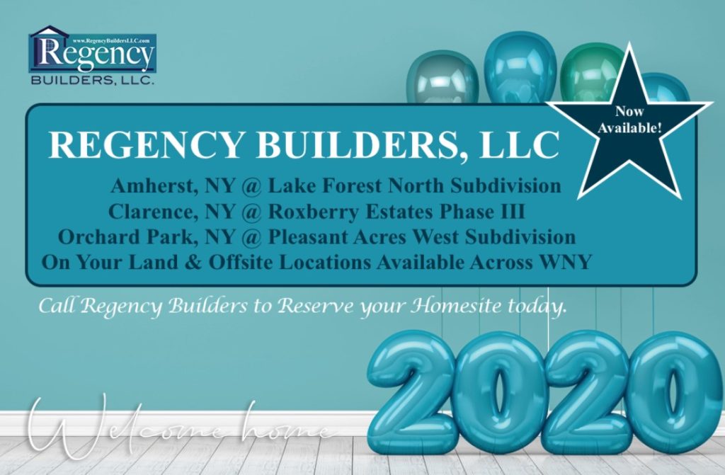 Regency Builders 2020 balloons
