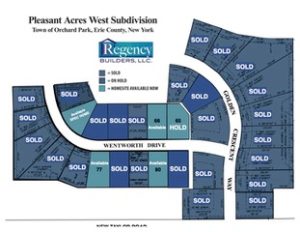 Orchard Park Lot Map 2024